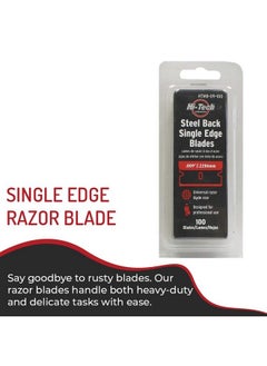 Single Edge Razor Blade, Stainless Steel, Available In Bulk Packs (100) - pzsku/Z07E553CA5F6896F9D5CDZ/45/_/1730894804/626b2a0e-48c6-4e1a-a265-58cc50c9525a