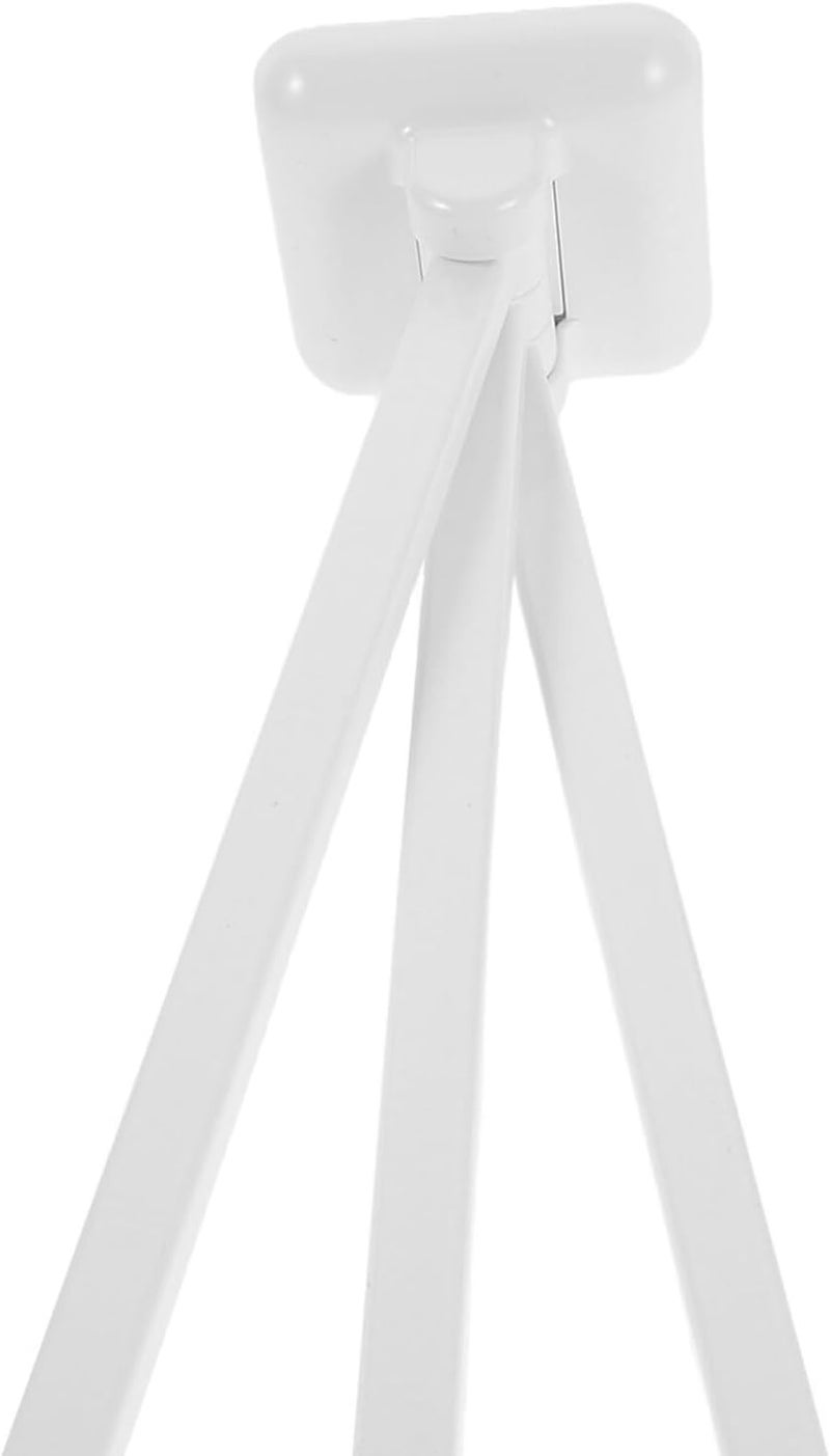 Beavorty Rotating Towel Rack with 3 Swing Arms Wall-Mounted Bathroom Towel Holder White Space-Saving for Kitchen and Bath Use - Image 3
