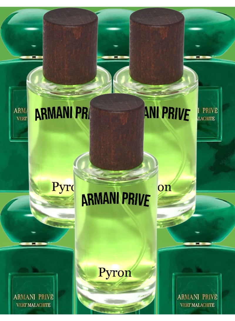 بيرون 3 قطع عطر برايف فيرت مالاشيت 50 مل - Image 1