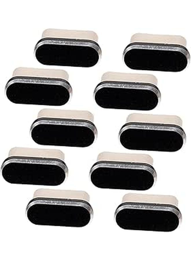 10Pcs Black USB C Port Dust Plugs Universal Type C Charging Port Covers Dustproof Protector Caps - Image 1