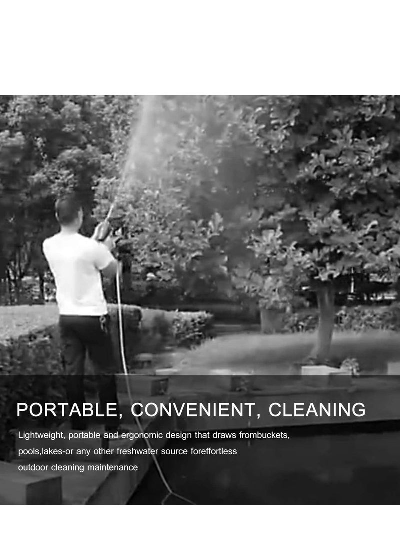24V Cordless Portable Washer Electric High Pressure Cleaner Machine 200W 30Bar Lithium Handheld Car Cleaning Device With Foam Generator Nozzle Water Pump - Image 5