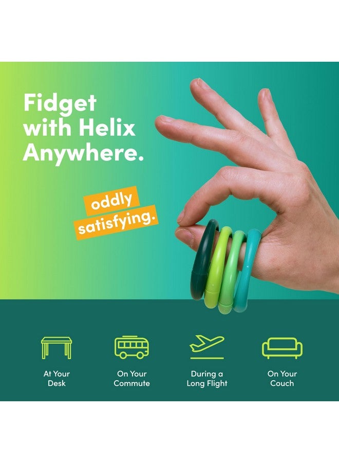 Speks Helix - Fidget Toy For Adults And Teens 14+ | Desk Toy For Office,, Holiday Stocking Stuffer Present, Sensory Gadget For Stress Relief | Acid - Image 5