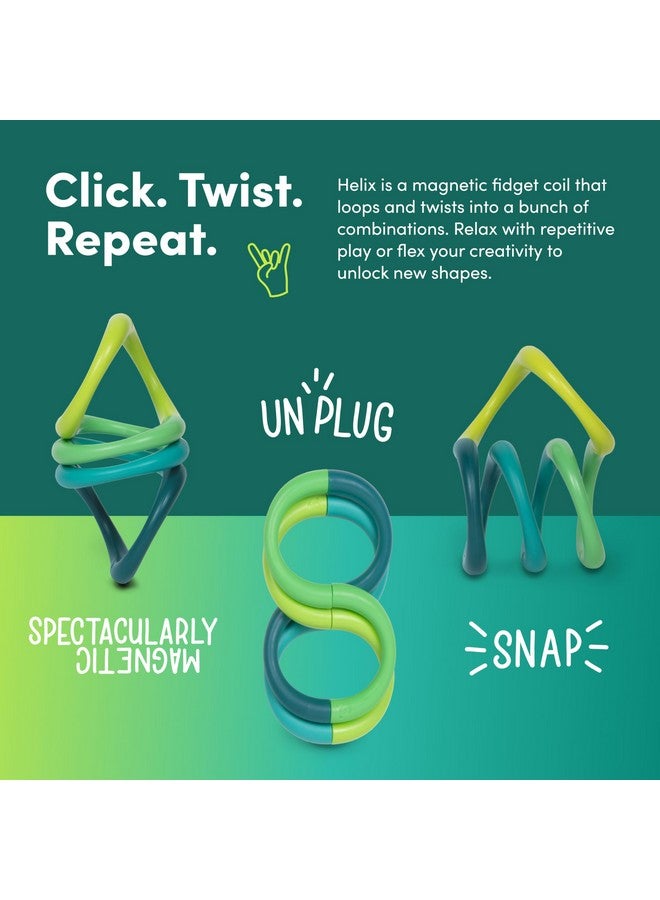 Speks Helix - Fidget Toy For Adults And Teens 14+ | Desk Toy For Office,, Holiday Stocking Stuffer Present, Sensory Gadget For Stress Relief | Acid - Image 4
