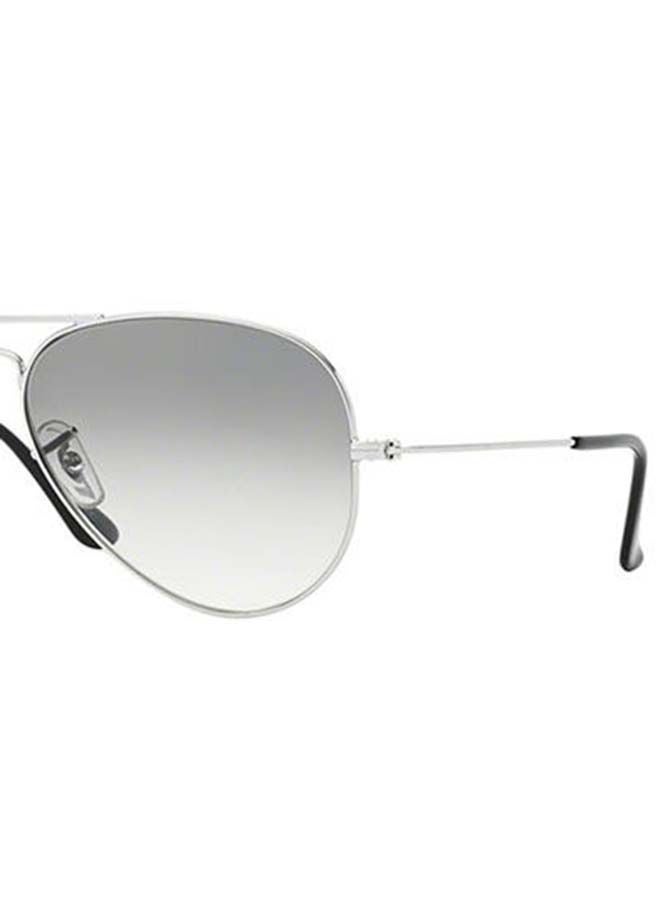 Ray-Ban Unisex Full Rim Aviator Sunglasses - RB3025-003/32-58 - Lens Size: 58 mm - Silver - Image 5
