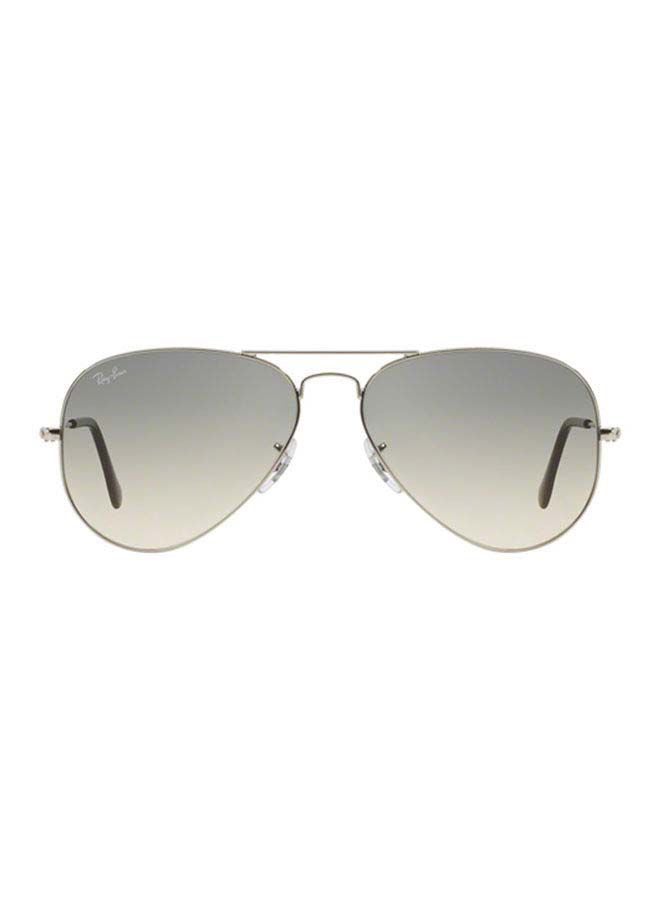 Ray-Ban Unisex Full Rim Aviator Sunglasses - RB3025-003/32-58 - Lens Size: 58 mm - Silver - Image 2
