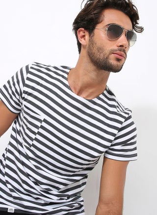 Unisex Full Rim Aviator Sunglasses - RB3025-003/32-58 - Lens Size: 58 mm - Silver - view 4
