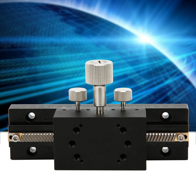 Manual X Trimming Platform Aluminum Alloy Sliding Stage Replace for Misumi XDTLS100 - Image 1