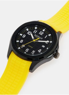 Royale Royale Executive Men's Classic Rubber Strap Watch  - Image 3