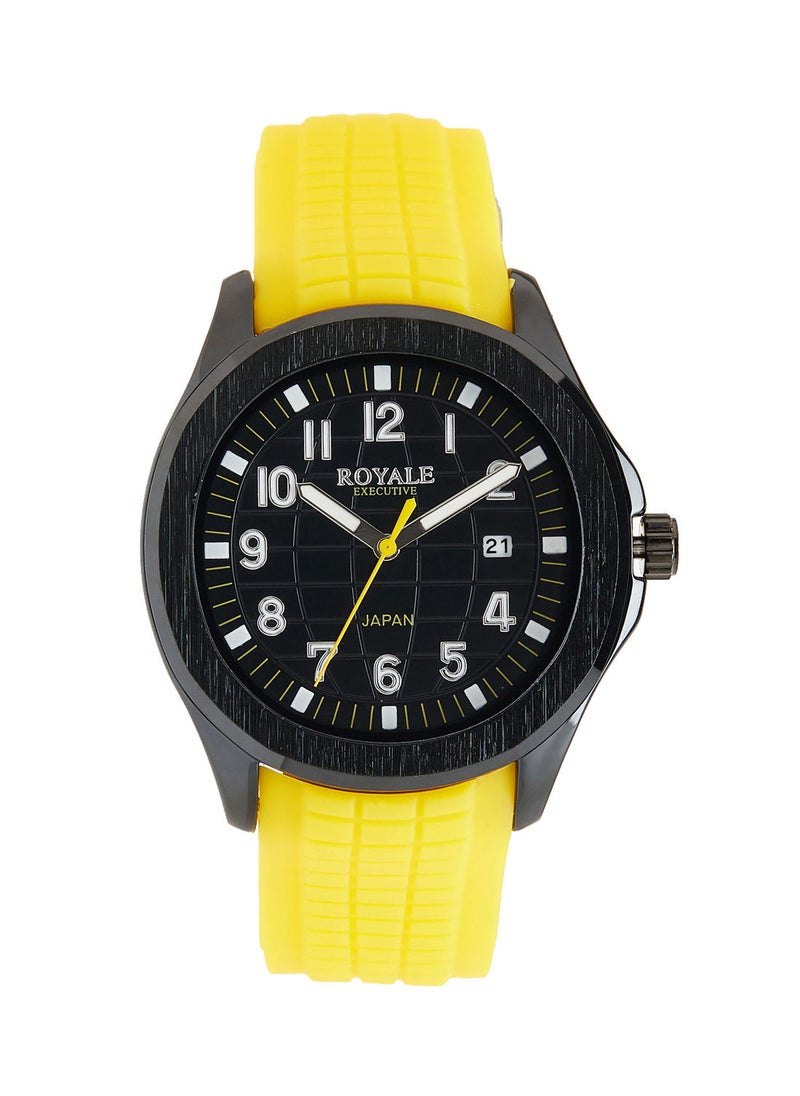 Royale Royale Executive Men's Classic Rubber Strap Watch  - Image 1