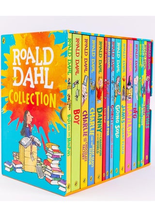Roald Dahl Collection 16 Books Box Set - pzsku/Z07E5EAE1AA85BDAA5CE8Z/45/_/1706263818/e3a4830f-b025-41f0-99a8-4068cd1e46c9