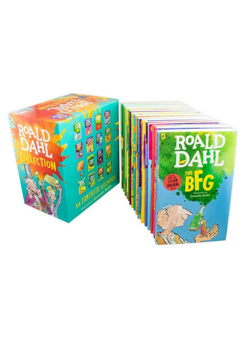 Roald Dahl Collection 16 Books Box Set