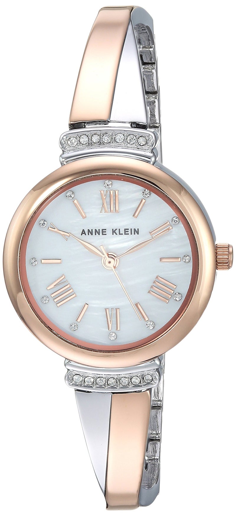 Anne Klein Women's Premium Crystal Accented Bangle Watch Set, AK/2245 - Image 3