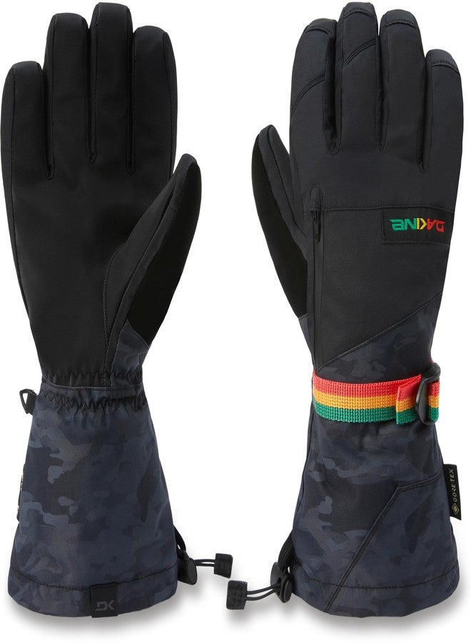 Dakine Titan Gore-Tex Gloves - Black Vintage Camo, Medium - Image 2