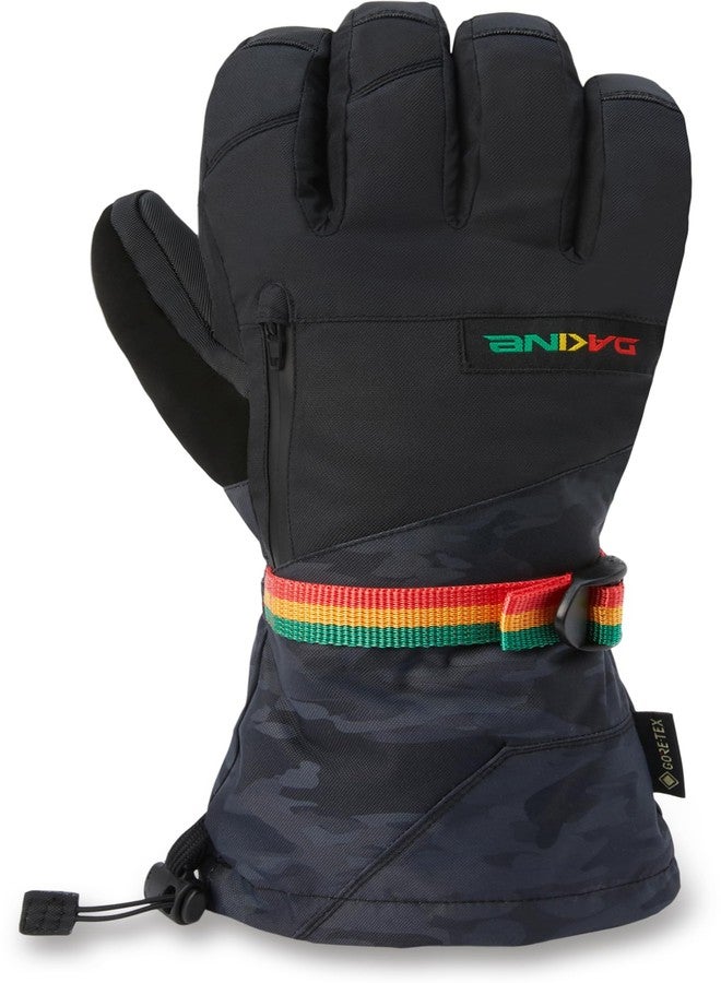 Dakine Titan Gore-Tex Gloves - Black Vintage Camo, Medium - Image 1
