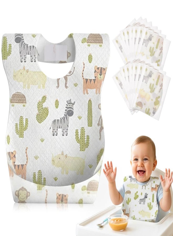 Lictin 20PCS Disposable Bibs for Toddlers - Image 1