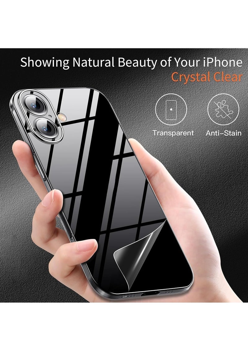 Gravity iPhone 16 Plus Slim Case, 0.2mm Fit [Paper-Thin] Lightweight Case Translucent Matte Finish PP Back Cover Protection [Anti-Fingerprints & Yellowing], Compatible with iPhone 16 Plus 6.7 Inch – Clear - Image 5