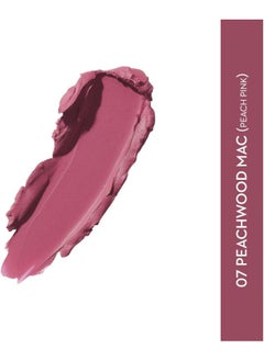 SUGAR Cosmetics Matte Attack Transferproof Lipstick - 07 Peachwood Mac (Peach Pink)  - Image 2