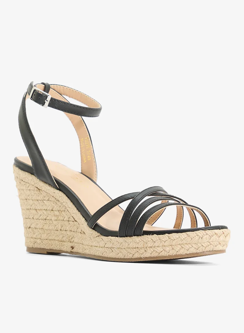 Spot-On High Heel Wedge Sandal