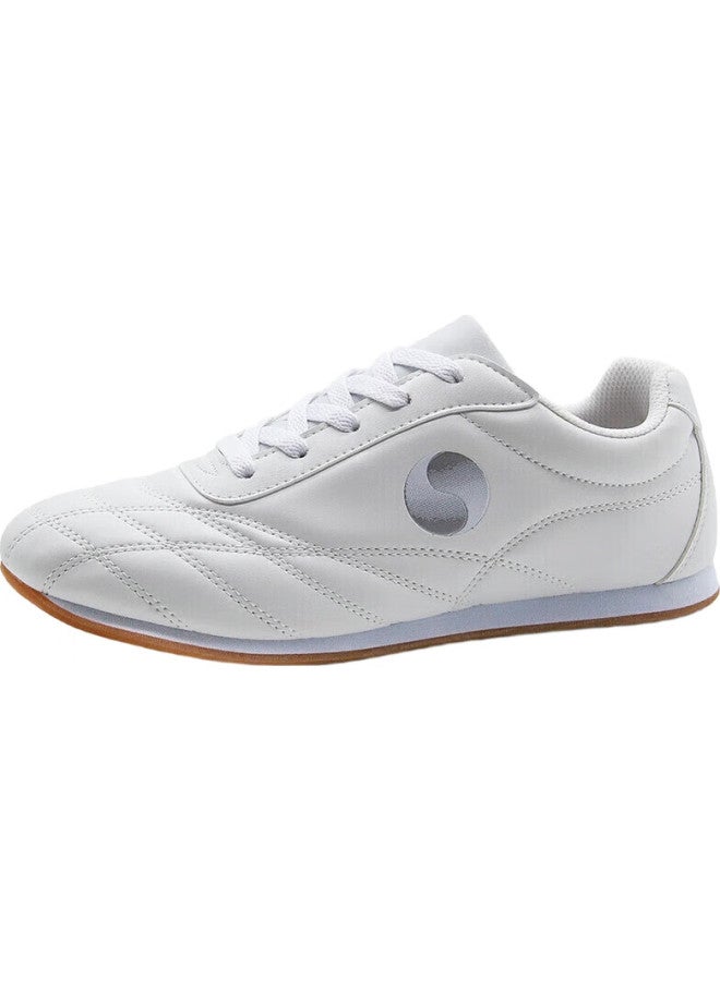 Double Star Eight Shuangxing Bate Tai Chi, Taekwondo, Practice, Cowhide, Thick-Soled, Middle-Aged And Elderly, Men And Women, Square Martial Arts, Soft Leather, Sports Competition Training Shoes - Image 2