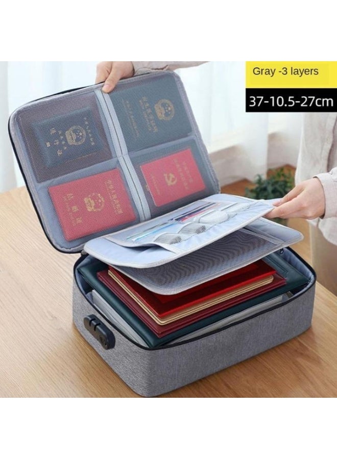 Generic Tote Bag for Home Office and Travel Document Organization 