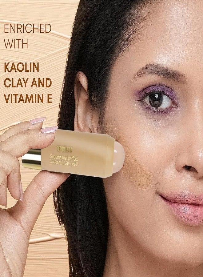adbeni Perfect Match Panstick Foundation | Lightweight, Full Coverage Foundation With Natural And Dewy Finish For Face Makeup| Easy To Apply With Hand Stick Applicator | Shade-03 - Image 3