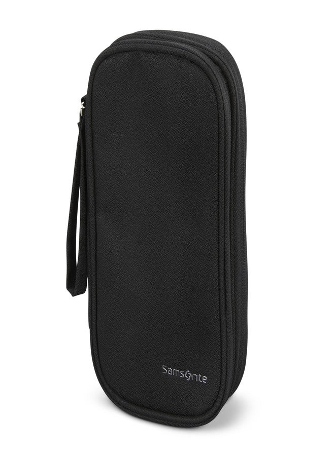 Samsonite Travel Tech Case - Small Size Travel Case for Headphones, Chargers, Mouse, Stylus - Black - Image 1