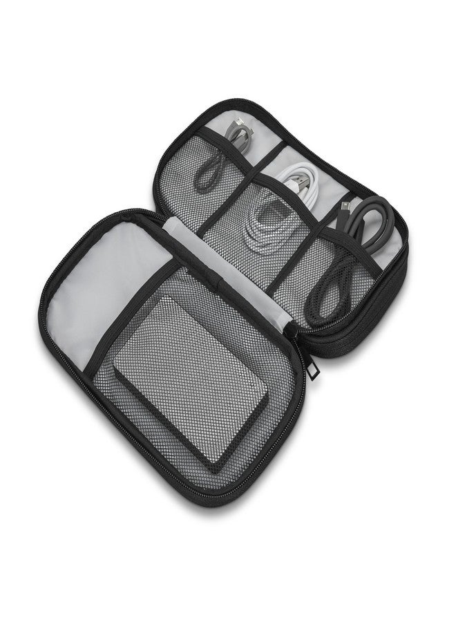Samsonite Travel Tech Case - Small Size Travel Case for Headphones, Chargers, Mouse, Stylus - Black - Image 3