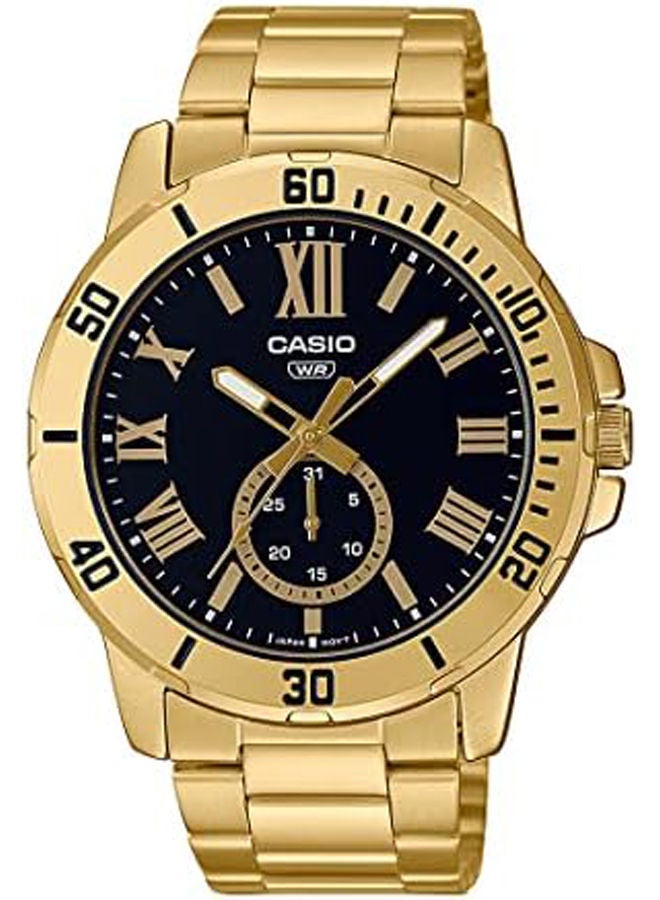 كاسيو ساعة يد من  ستانلس ستيل كرونوغراف MTP-VD200G-1BUDF - Image 1