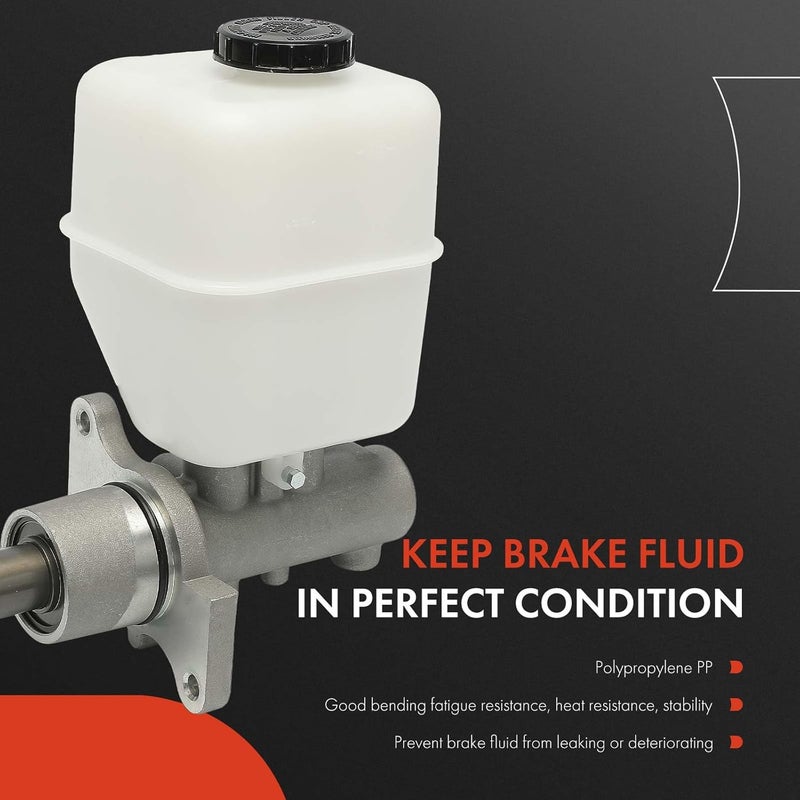 A-Premium Brake Master Cylinder with Reservoir and Sensor - Image 3