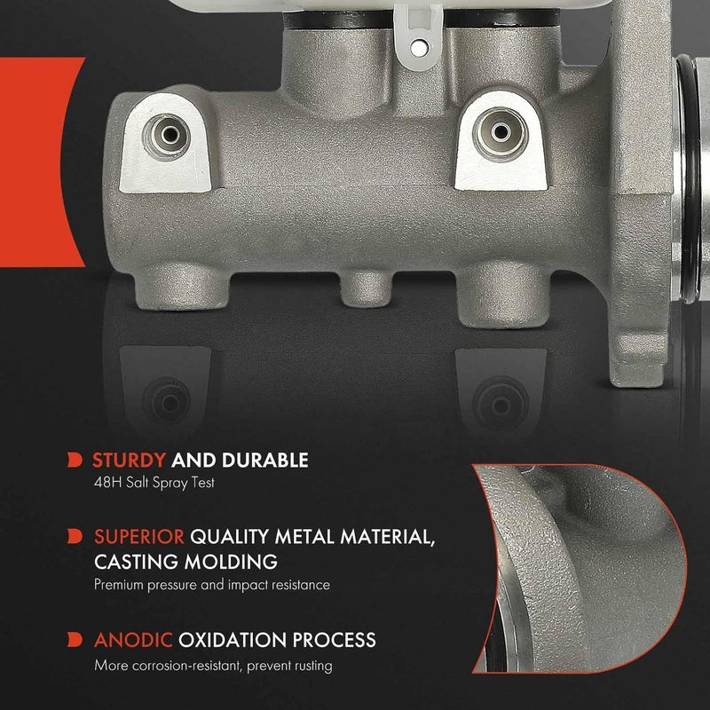 A-Premium Brake Master Cylinder with Reservoir and Sensor - Image 2