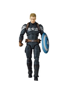 Mafex No. 202 Captain America Captain America Stealth Suit Total Height Approx. 6.3 Inches (160 Mm), Non-Scale, Painted Action Figure - pzsku/Z07E6DC5E0BBC6818EC35Z/45/_/1734347921/f7b248dc-6b60-4726-830d-632409608c9c