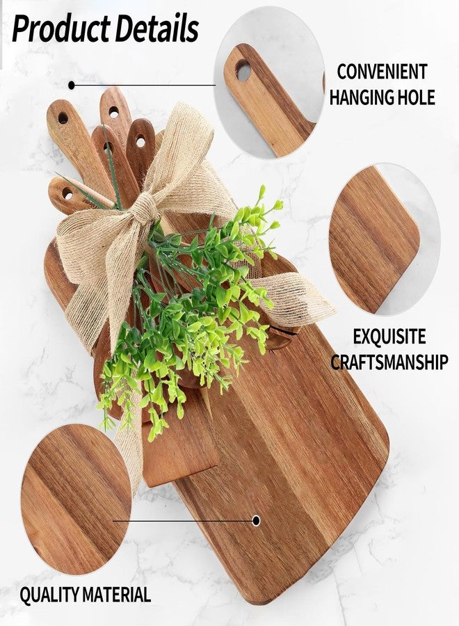 Dolcety House Warming Gifts New Home – Cutting Board Set, Gift Ideas for Couple, Closing Gifts for Home Buyers, Charcuterie Cheese Board-5pcs - Image 3