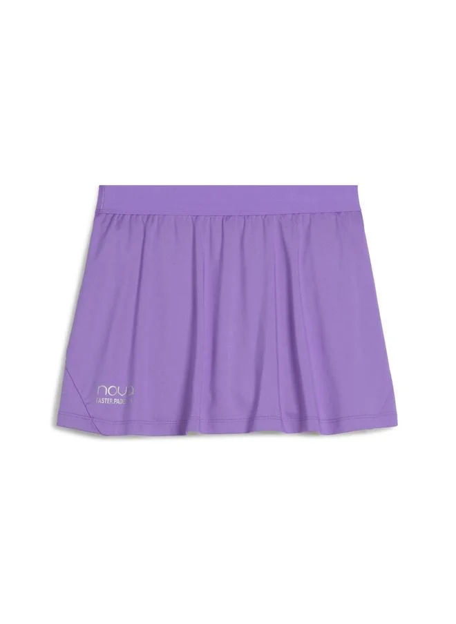 Puma Purple Glimmer-PUMA White INDIVIDUAL Padel Skirt Women for Women | Best Price UAE