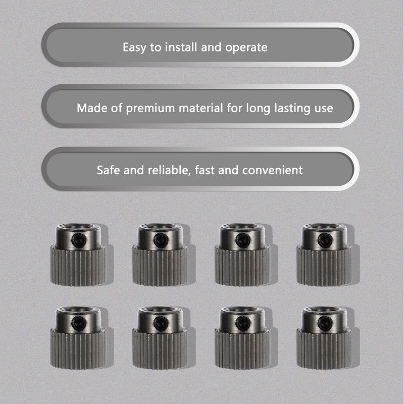 15pcs Gears 36 Teeth Extruder Feeder Drivers Teeth 3D Printers Parts Wheels Parts - Image 3