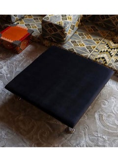 ماركة غير محددة طاولة بلوت اقتصادية أسود 60x60x18 cm  - Image 5