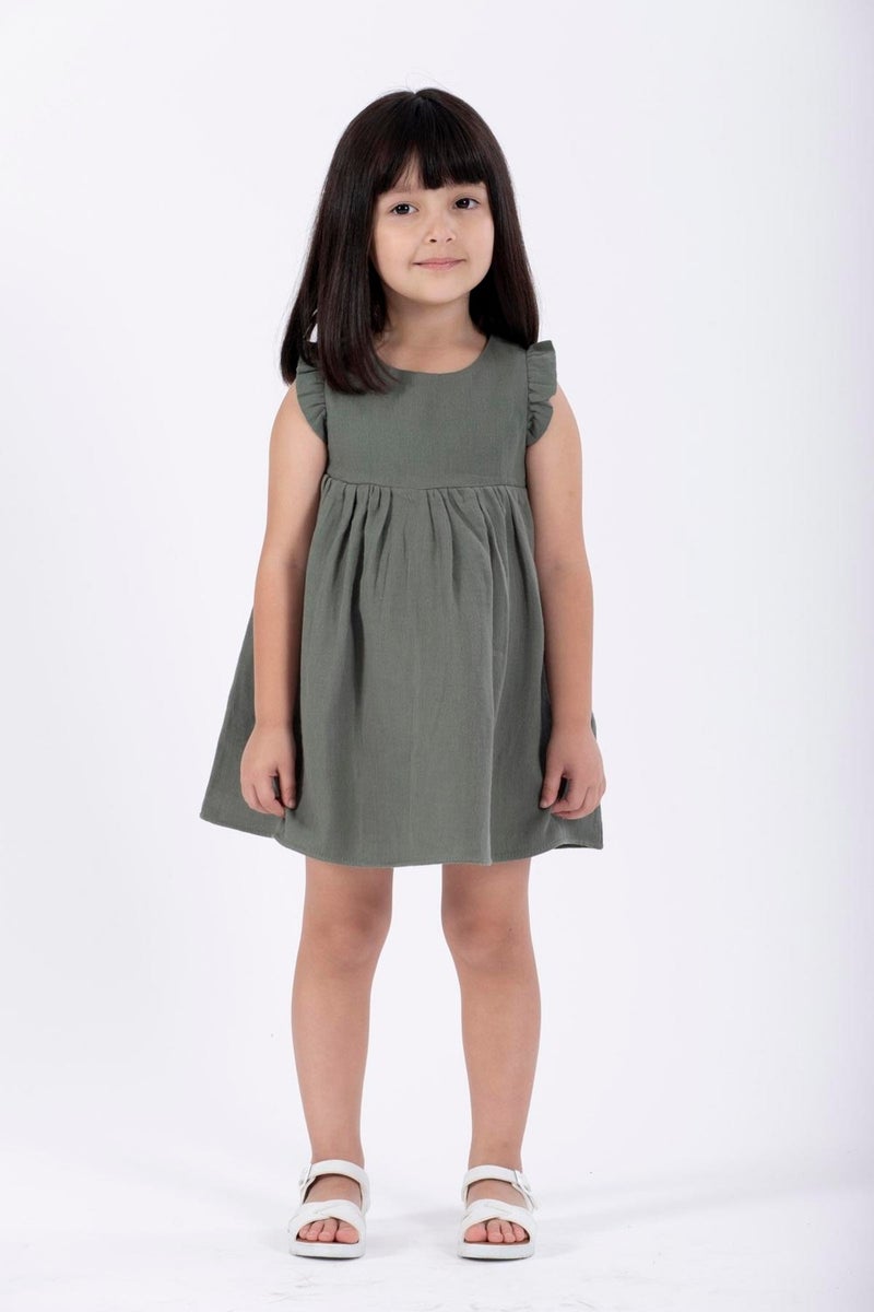 Zepkids Sleeveless Ruffle Dress  - Image 4