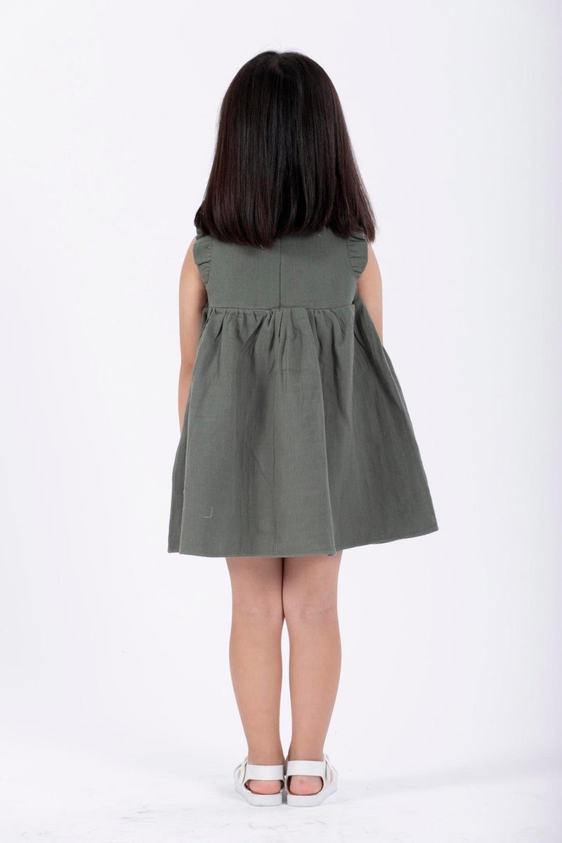 Zepkids Sleeveless Ruffle Dress  - Image 3