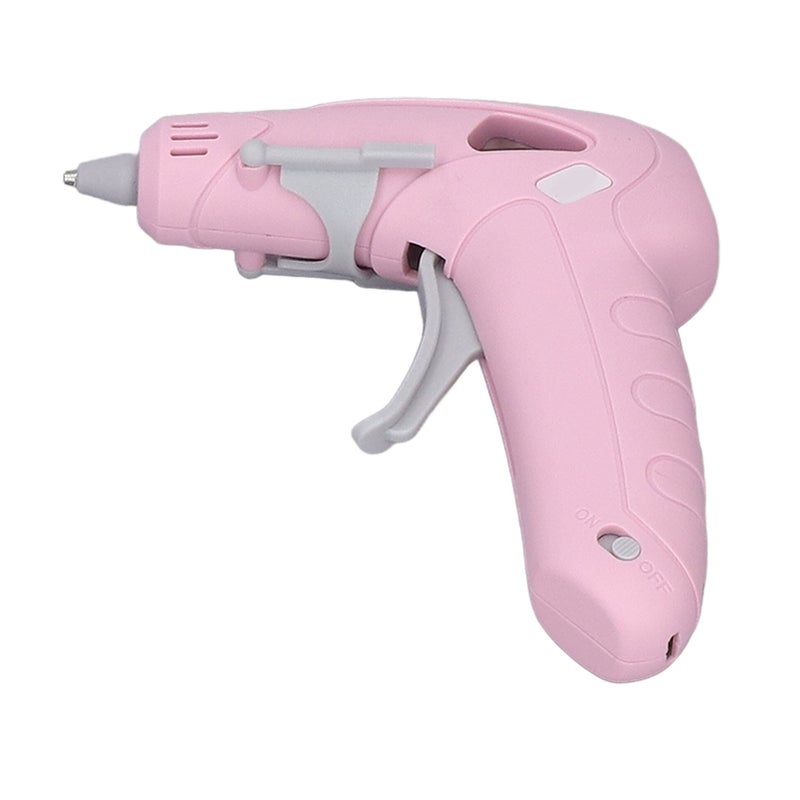Cordless Glue Gun Rechargeable Handcraft Anti Scald Mouth Electric Glue Gun with 30 Glue Stick for Office School - Image 3