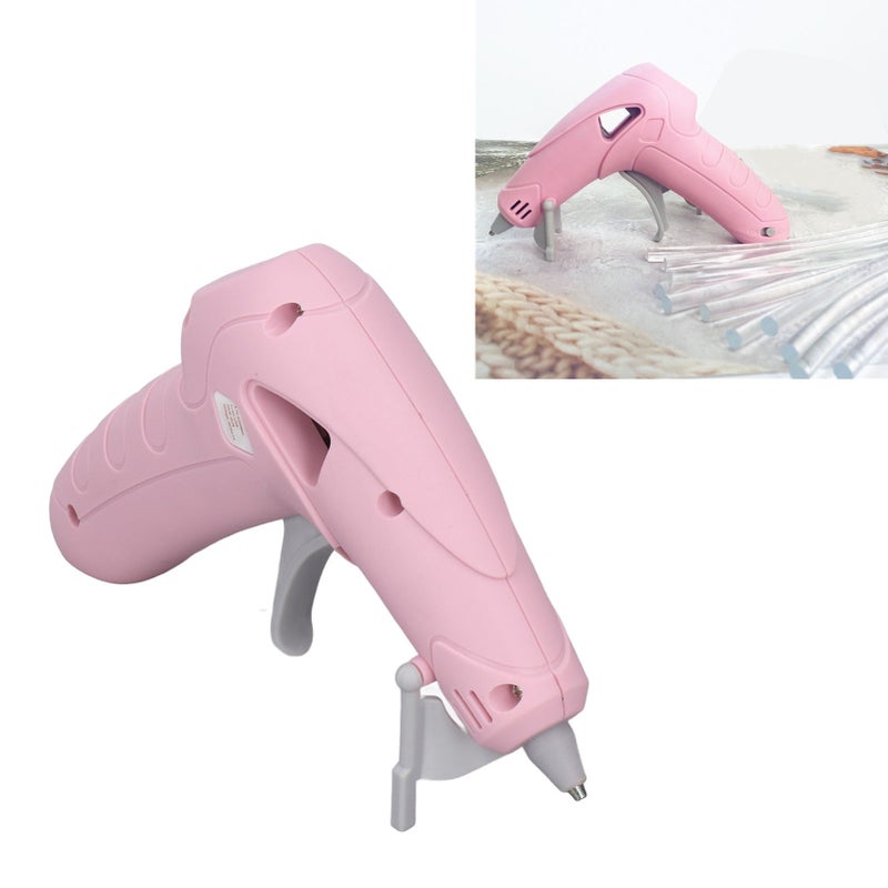 Cordless Glue Gun Rechargeable Handcraft Anti Scald Mouth Electric Glue Gun with 30 Glue Stick for Office School - Image 2