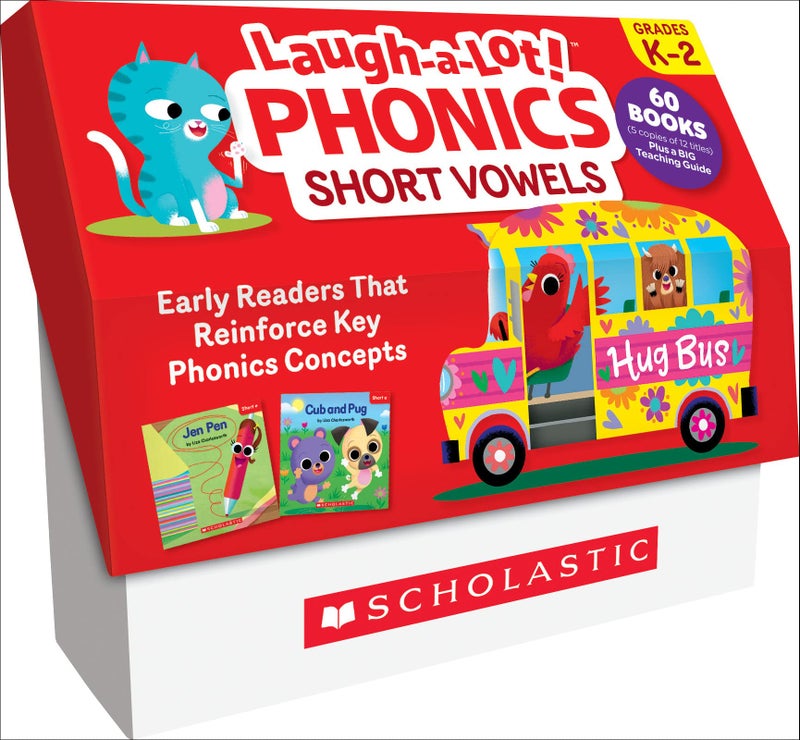 scholastic Laugh-A-Lot Phonics: Short Vowels (Classroom Set)