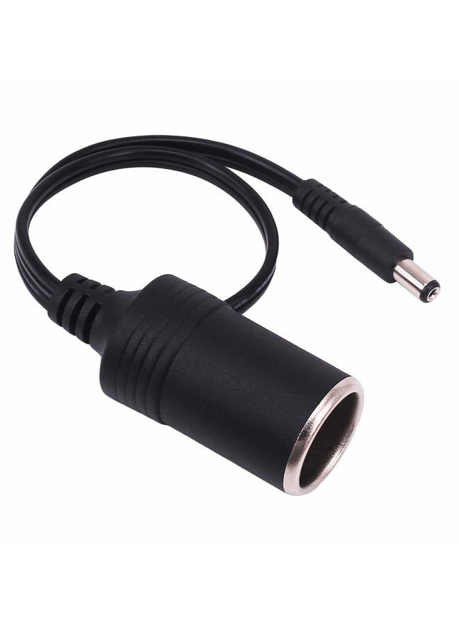 Yeebline Cigarette Lighter Power Supply Cable, 2-Pack Car Cigarette Lighter Female Socket to DC 5.5mm x 2.1mm Plug Jack Adapter - Image 2
