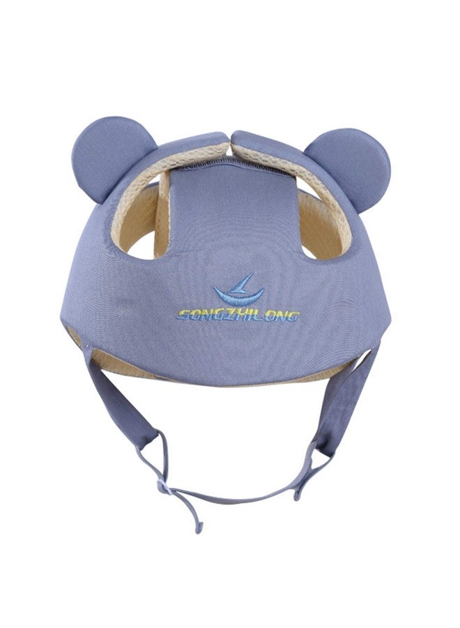 Ocanoiy Baby Infant Toddler Helmet Safety Headguard Head Protective Cushion Children Adjustable Safety Helmet Hat Harnesses Cap Kid Child Crawl Walk Playing (Grey)  - Image 2