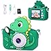 Envyvip Dinosaur Toys Camera for Kids Boys Age 38 Toddler Kids Digital Camera Christmas Birthday Gifts for 3 4 5 6 7 8 Years Old Boy Cute Selfie Video Camera HD 1080P 32GB SD Card Included - Image 3