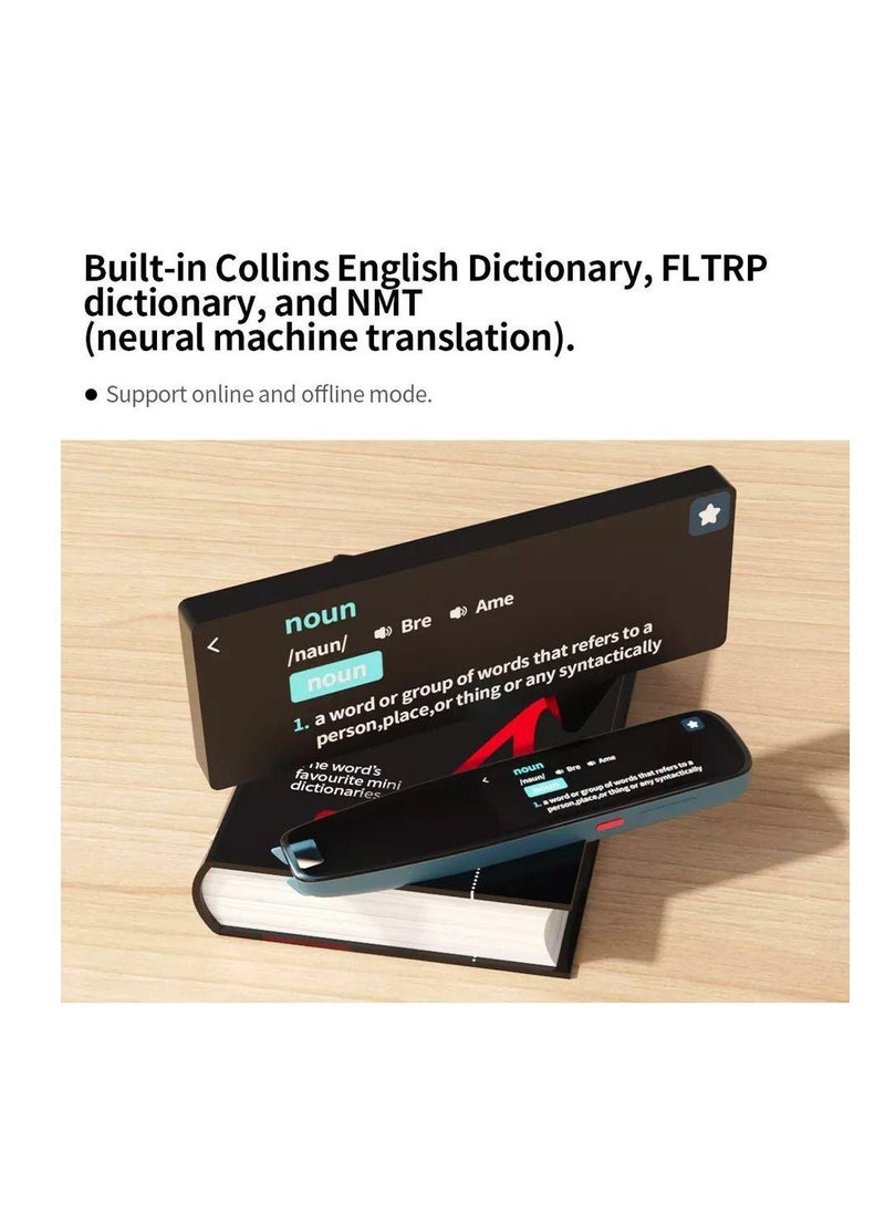 Generic - Scan Reader Pen 16GB Dictionary Mobile Scanner Translator Scanning Pen 112 Language OCR Digital Reader Pen Voice Translator Device Text Phonetic Multilingual Translation - Image 1