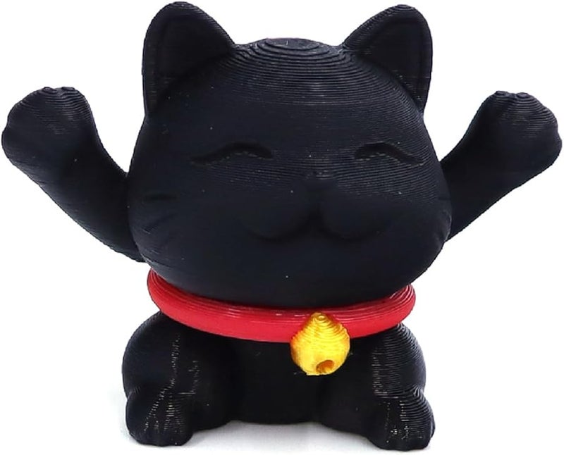 Retractable Cat Sculpture Expandable Stress Relief Toy Style 4 For Home Office Decor - Image 1