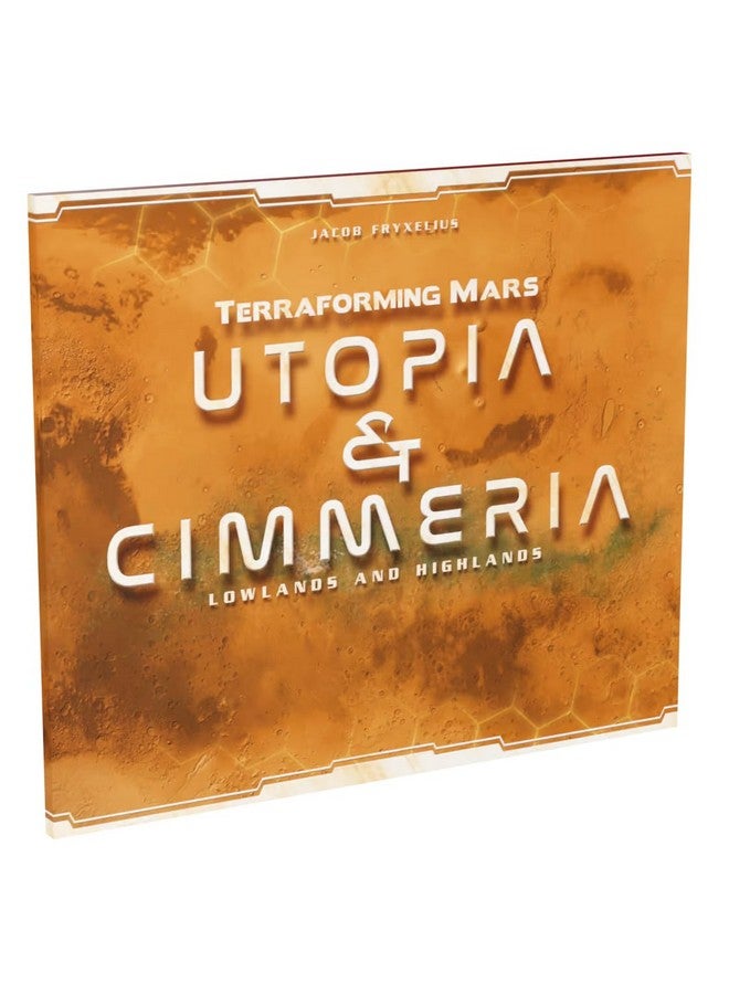 STRONGHOLD GAMES Terraforming Mars Utopia & Cimmeria - Double-Sided Game Board with New Maps and Awards - for Ages 12+ and 1 to 5 Players - Image 1