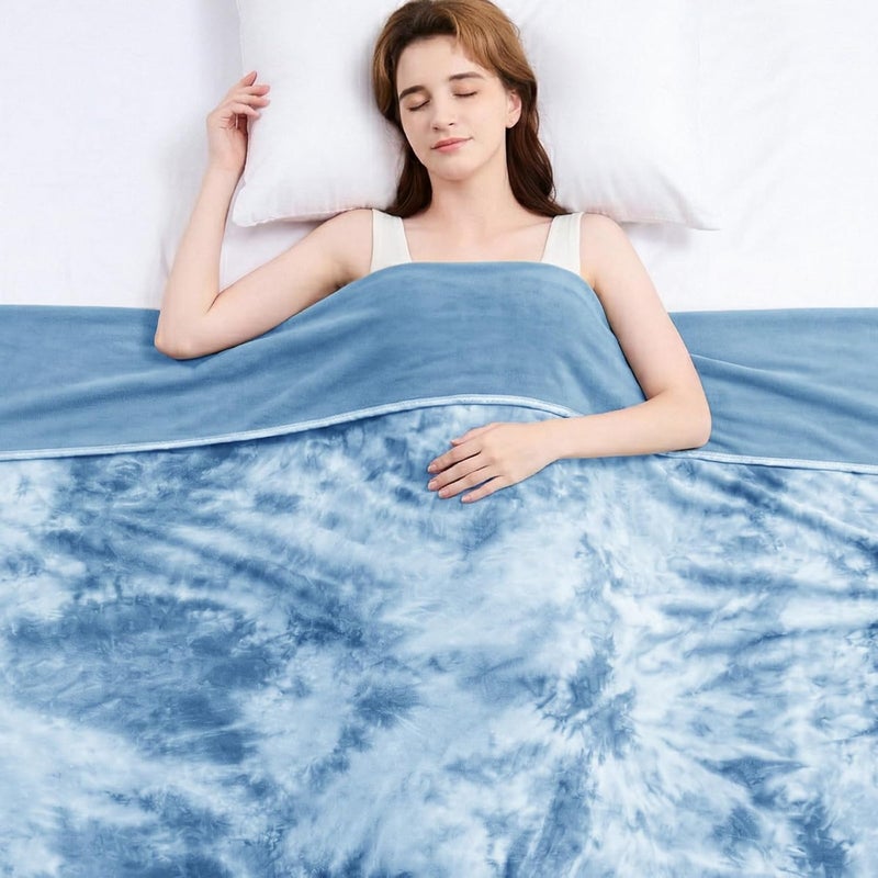 Topcee Cooling Blanket (90"x90"Queen Size) for Hot Sleepers and Night Sweats,100% Oeko-Tex Certified,Arc-Chill Q-Max >0.5 Cool Fiber,Ultra Cold Breathable,Comfortable, Hypo-Allergenic, All-Season. - Image 1