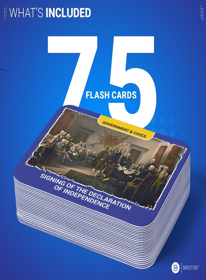بريستون بطاقات تعليمية لـ 75 حدثًا تاريخيًا أمريكيًا - بطاقات دراسية للأحداث التاريخية الأمريكية للطلاب والمعلمين - موارد تعليمية للحكومة والتربية المدنية وتاريخ الولايات المتحدة - أداة تعليمية للفصل الدراسي من بريستون - Image 4