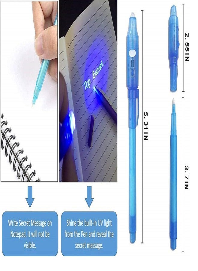 APCATIO Crafts Portable Invisible Magic Pen with UV-Light (Random Color) - Set of 3 - Image 3