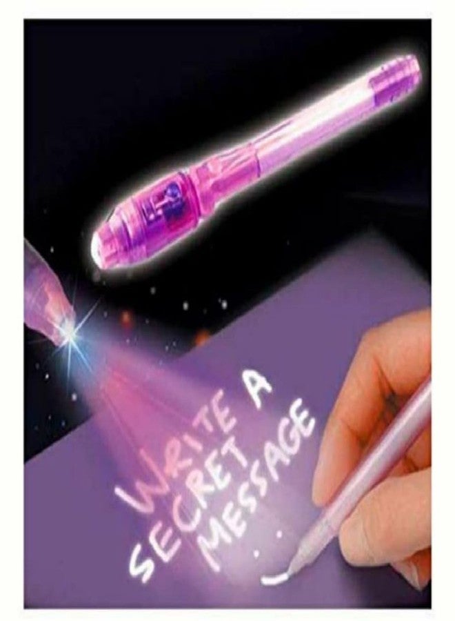APCATIO Crafts Portable Invisible Magic Pen with UV-Light (Random Color) - Set of 3 - Image 1